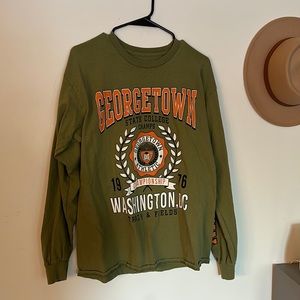 Pacsun Long Sleeve Georgetown Tee